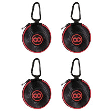 4X Clip-on Cue Ball Case,Cue Bag for Attaching Bal