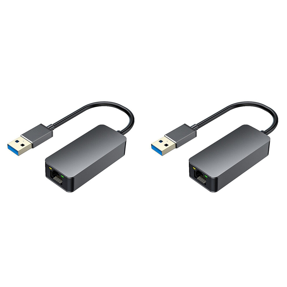 2X 2500Mbps Usb C Ethernet To Rj45 2.5G Wired Adap 4854078494898