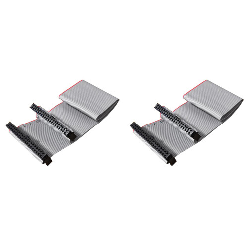 2X 40 Pin Replace Data Cable Female to IDE Dual Ro