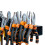 2X Heavy-Duty Wall-Mounted Tool Organizer - Metal 8