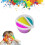 4X Reusable 3 Channels Split Color Mixing Cups for 4
