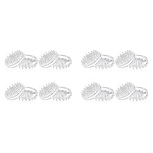 16X Carpet Protectors 8Pcs Spiked Caster Cups Floo