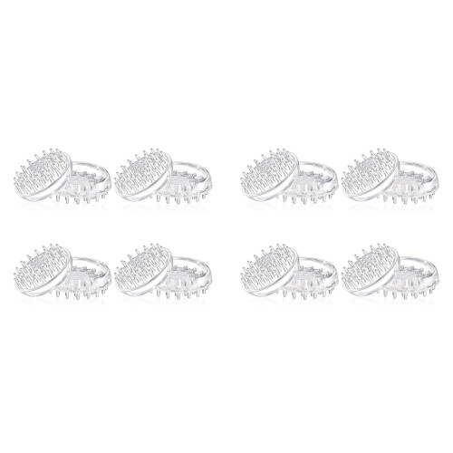 16X Carpet Protectors 8Pcs Spiked Caster Cups Floo