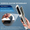 2X Flat Iron Comb Attachment Clip on, Grip for Iro 6