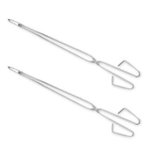 2X Charcoal Tongs TongsVersatile Stick Tongs, Stai