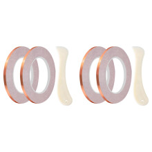 5mm Backed Copper Foil Tape for Stained Glass (4Ro