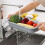 2X over the Sink Colander Strainer Basket - Wash V 4