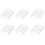 24 Pcs Clear Pencil Case Big Capacity Transparent 1