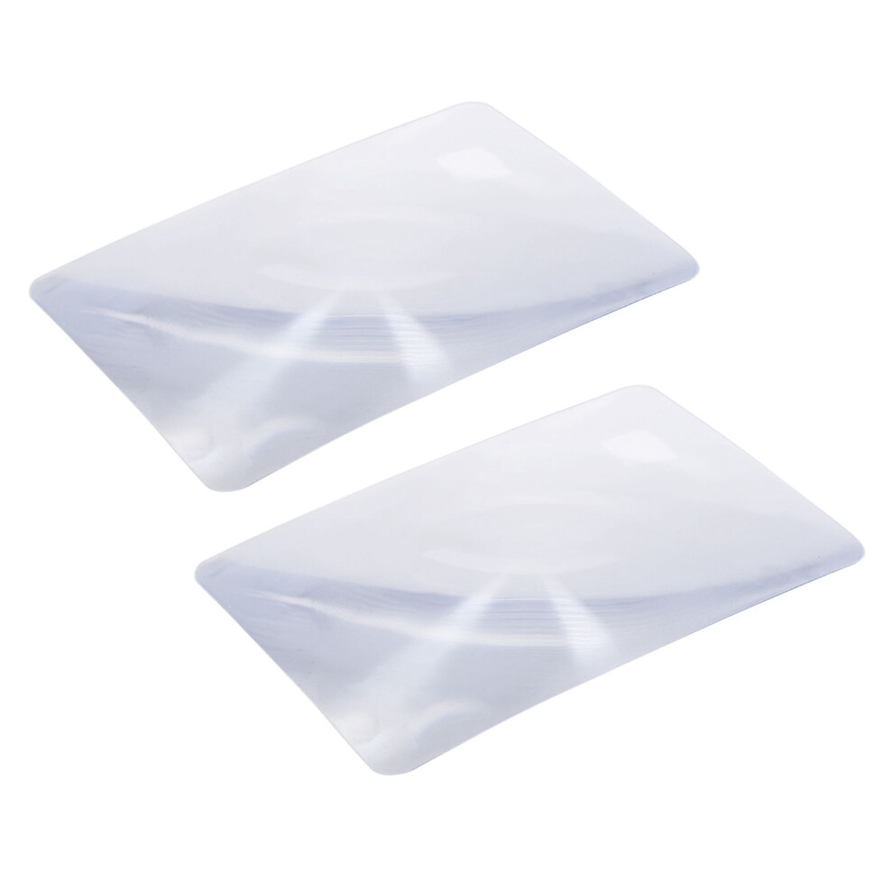 Semoic 2X Magnifier Fresnel Lens Page 3X Magnifying Sheet