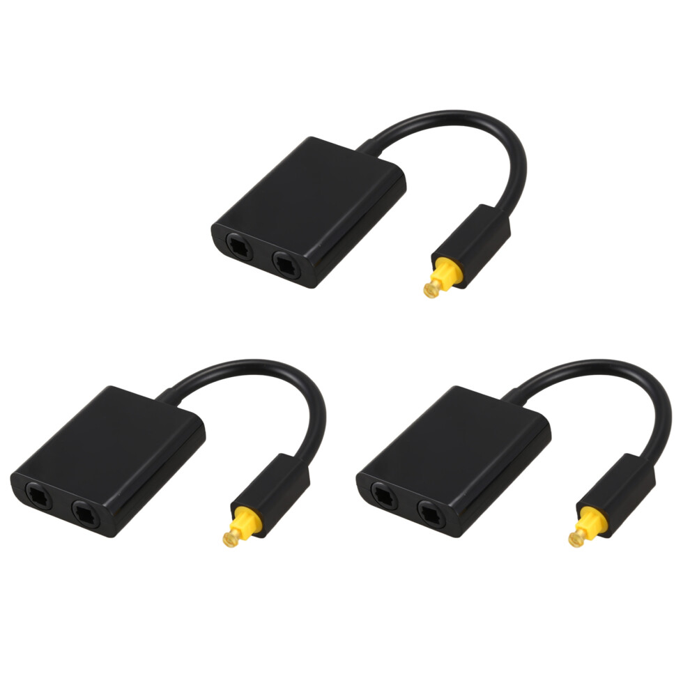 Photos - Other for Computer 3X Digital SPDIF Optical Audio Splitter 2 Way Tosl