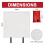 8PCS Emergency Fire Blanket, Suppression Blanket f 5