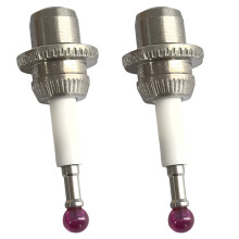 2X 3D Sensor 80.362.00 Touch Probe Stylus M3 4mm R