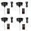 4X Rotating Disco Ball Motor Lights with Remote,18 2