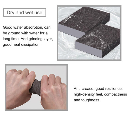 24Pcs Sanding Sponge 220 Grit Fine Blocks for Dryw 2