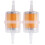 2X 6mm 8mm Universal Pipe Online Filter Petrol cru 1