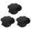 30Pcs Drum Mute Pads Kit Snare Sound Off Muffler E 1