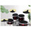 30Pcs Drum Mute Pads Kit Snare Sound Off Muffler E 5