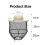 2X Beekeeper Veil Hat for Bee Keeper Catcher Tool 3