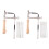 2X Professional Adjustable Saw Bow Wooden Handle O 2
