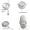 3X 3D Print Parts Model Kit LED Light Lighting Can 4