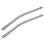 2pcs Plastic Water Drain Pipe Hose 60cm Long for A 2