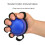 2X Hand Grip PU Ball Finger Practice Hemiplegia Ex 8