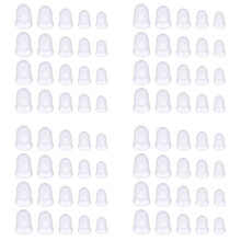 80 Pcs Fingertip Protectors, 5 Sizes Ukulele Finge