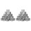 36 Piece Candle Tin , 4 Oz, Containers for DIY Mak 1