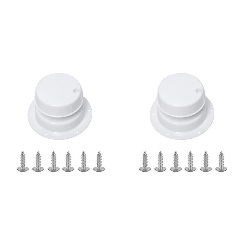 2X Rv Plumbing Vent Cap Roof Sewer Cover For 1 To 4851338546762