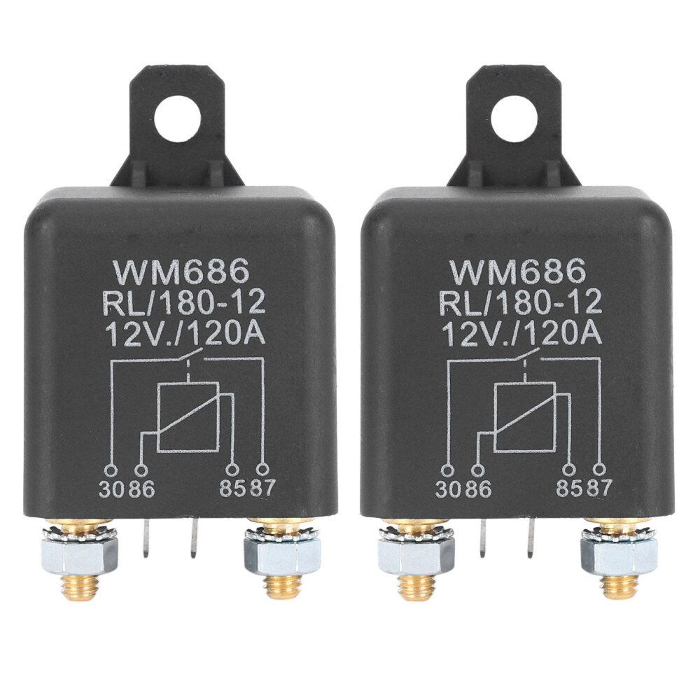 2X Dc 12V Relay Battery Isolating / 120A Load For 4852707553619