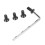 8Pcs Scooter Handlebar Front Fork Tube Screws With 4