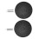 2X 32cm Silicone Splatter Screen Guard Nonstick Oi 1