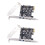 2X Type C USB 3.2 Gen1 5Gbps PCIE Card Adapter PCI 2