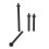 8x Model Car Shell Column L70Mm/110Mm Front Rear B 4