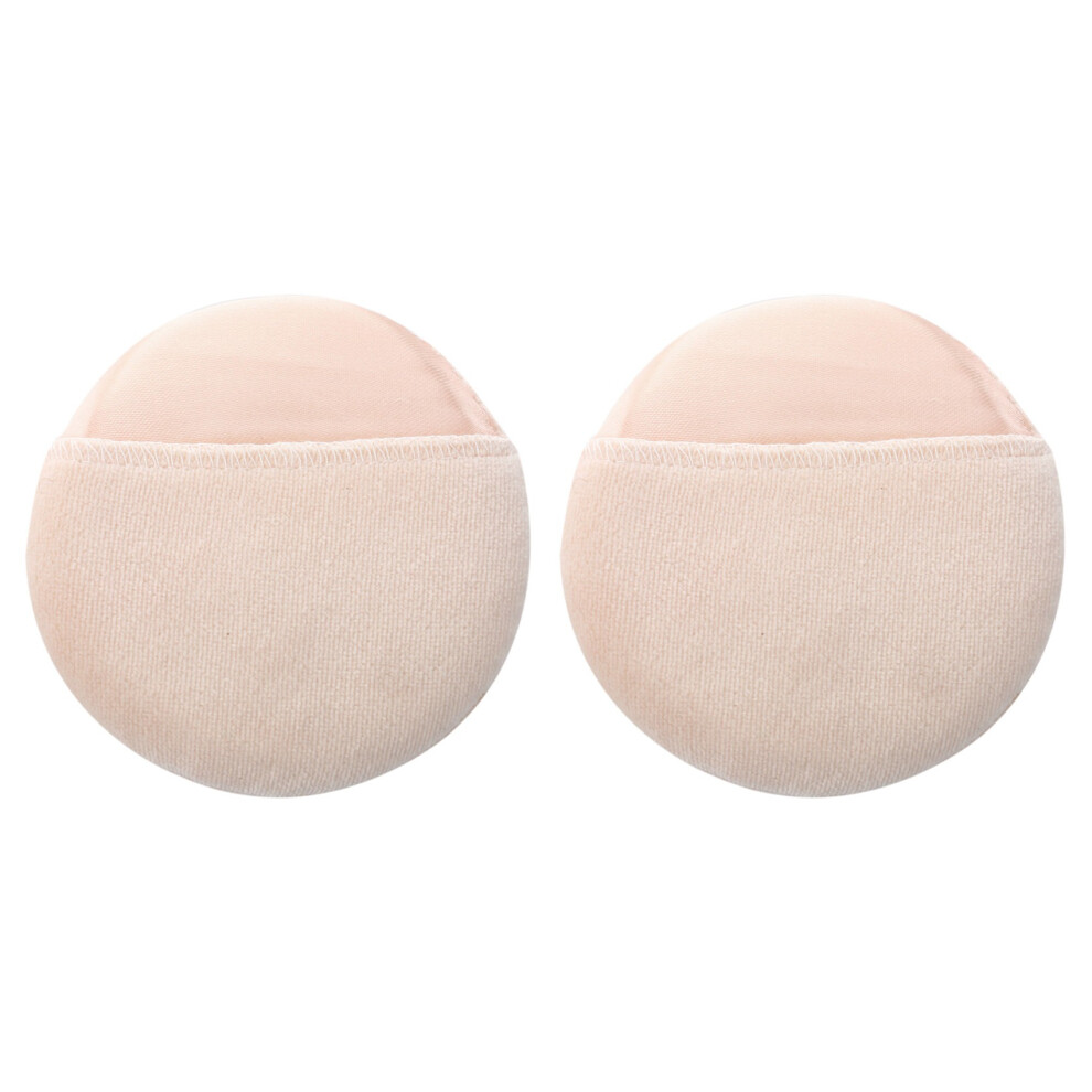 2X Women Cosmetic Round Face Makeup Po Beige/White Semoic
