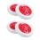 4 Pcs Wheel Shopping Service Cart Stool Caster Rep 2
