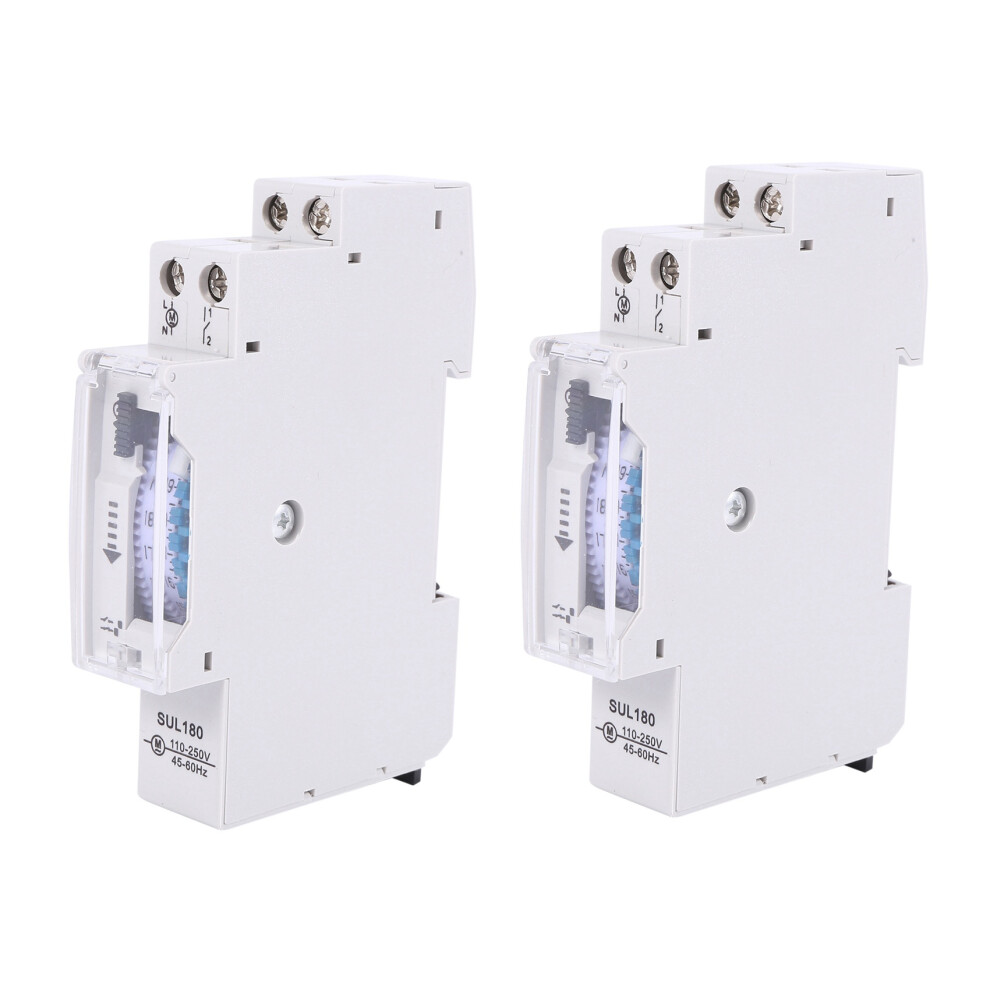 2X Sul180a 15 Minutes Mechanical Timer 24 Hours Pr 4852707563366