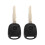 2X 2 Button Remote Key Shell for 2