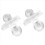 80 Pcs Divider Aquarium Suction Cup Holders for Fi 10