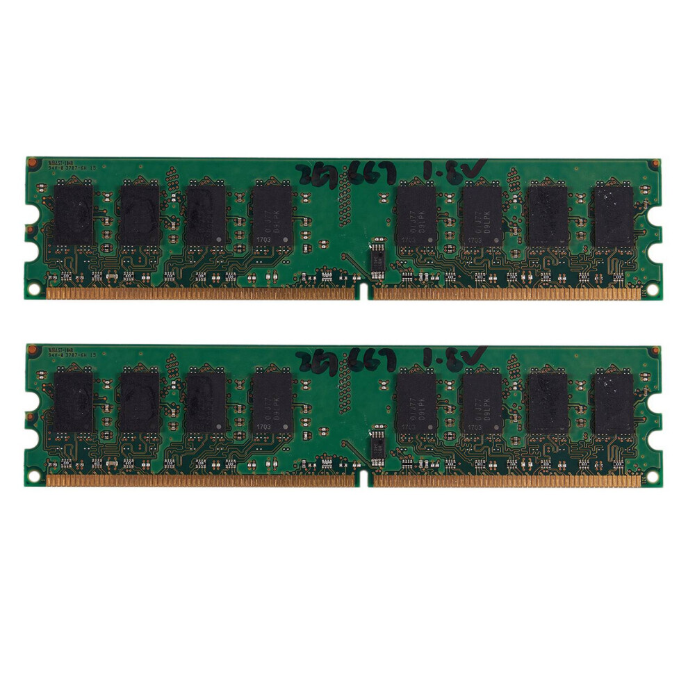 2X 2Gb Ddr2 Pc2-5300 667Mhz 240Pin 1.8V Desktop Di 4852707563991