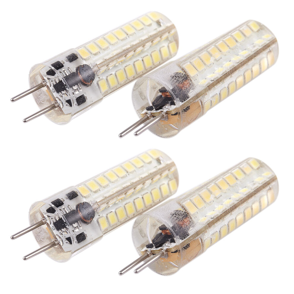 4X 6.5W Gy6.35 Led Bulbs 72 2835 Smd 320Lm 50W Hal 4852707557990