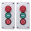 2X NC Emergency Stop NO Red Green Momentary Push B 1