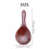 2X Teak Wood Spoon Natural Solid Rice Wooden Paddl 5
