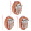 3X 8 Key Mini Kalimba Exquisite Finger Thumb Piano 1