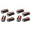 Pack of 80 DIN Rail Terminals,0.08-4 Mm² -211 Term 2