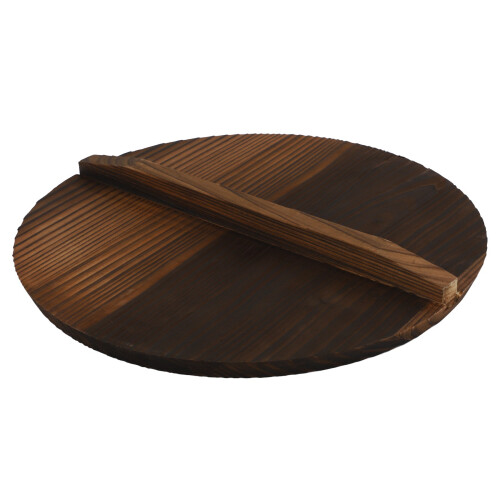 2X Kitchen Multi-Functional Wooden Pot Cover Handl 2