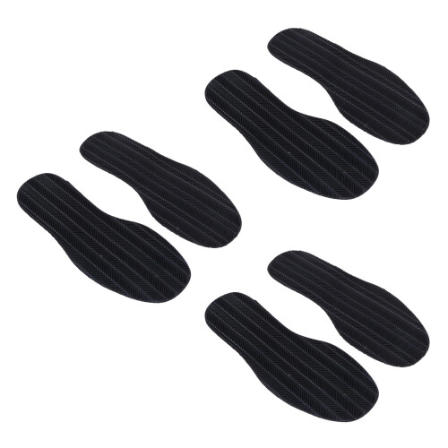 3 Pair DIY Stick on Full Soles Heel Palm Shoe Repa