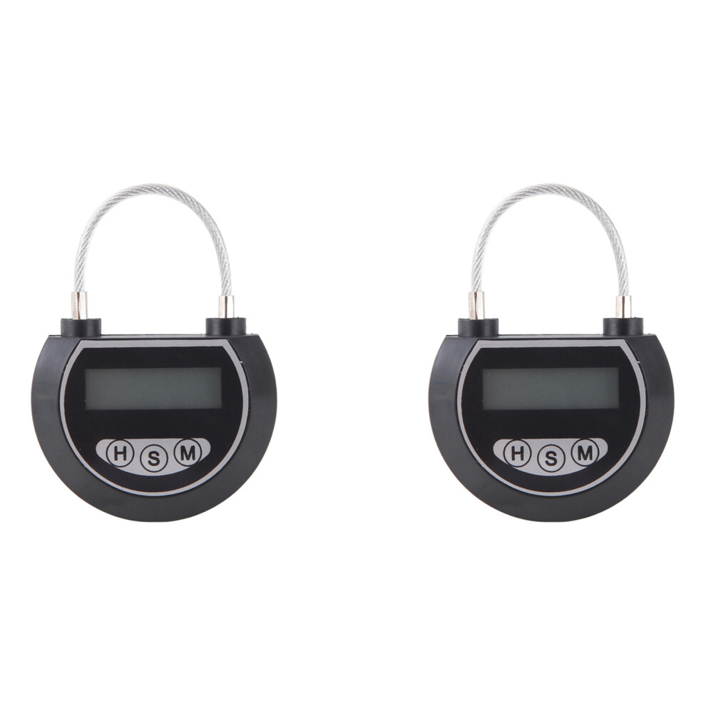 2X Electronic Time Lock Timer Container Multi Func