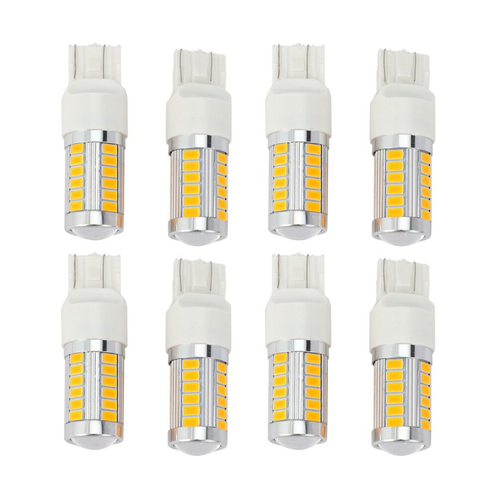 7443, T20 Led Bulbs 900 Lumens Super Amber/Yellow 4854184466512