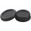 2X Black Plastic Camera Body Cover + Rear Lens Cap 3